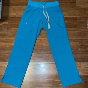 Figs Yola scrubs in teal